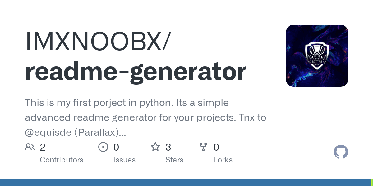 readme-generator